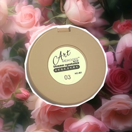 SHIMMER eyeshadow/MEIKOGEE/単色アイシャドウを使ったクチコミ(2枚目)