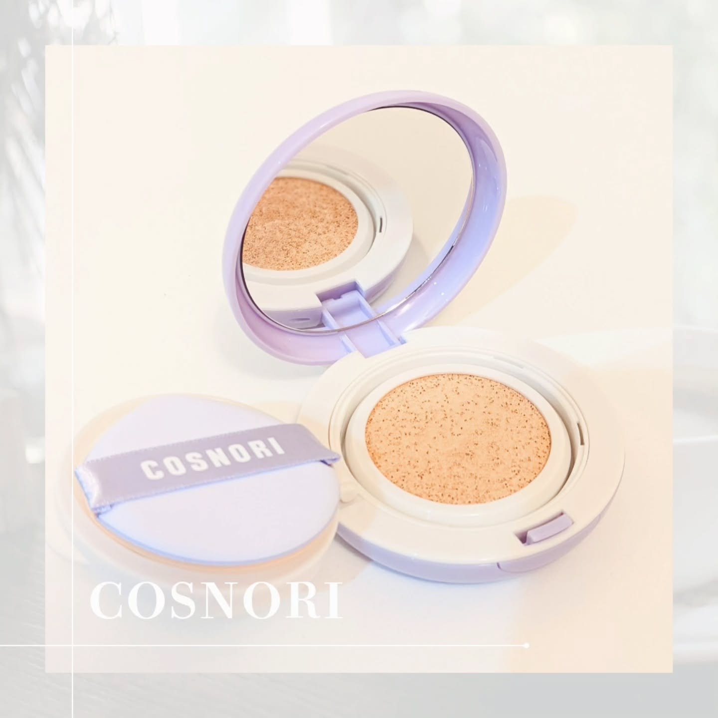 パンテノールバリアクッション/COSNORI/クッションファンデーションを使ったクチコミ（1枚目）