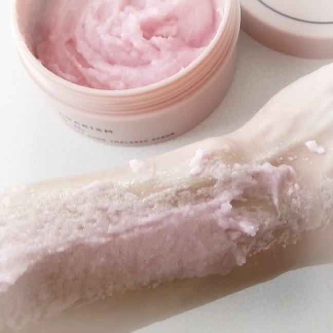 Q+Me スウィート ボム タラソ スクラブ/AGARISM/バストケア・ヒップケアを使ったクチコミ（1枚目）