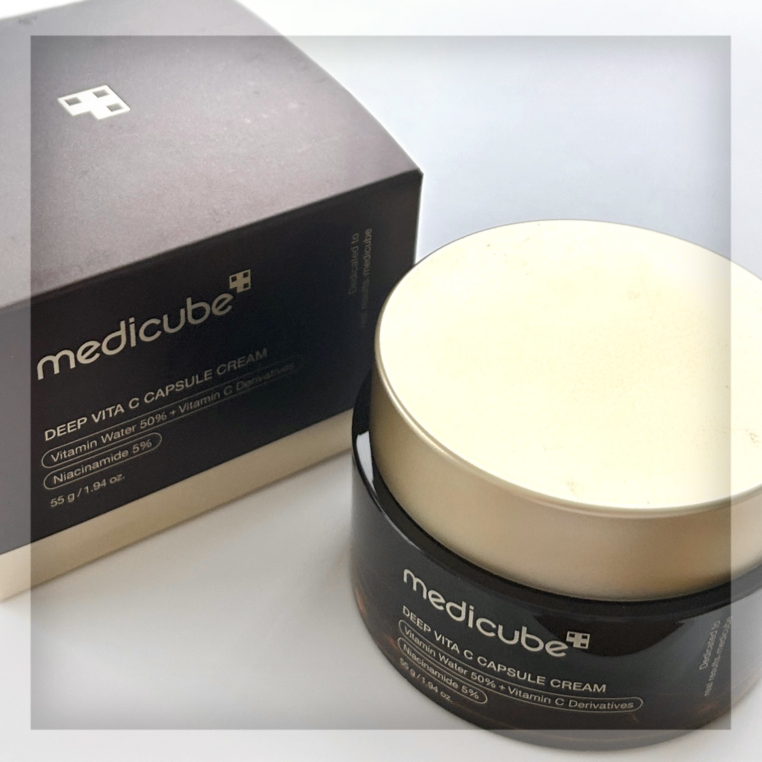 ディープビタCカプセルクリーム/MEDICUBE/フェイスクリームを使ったクチコミ（1枚目）