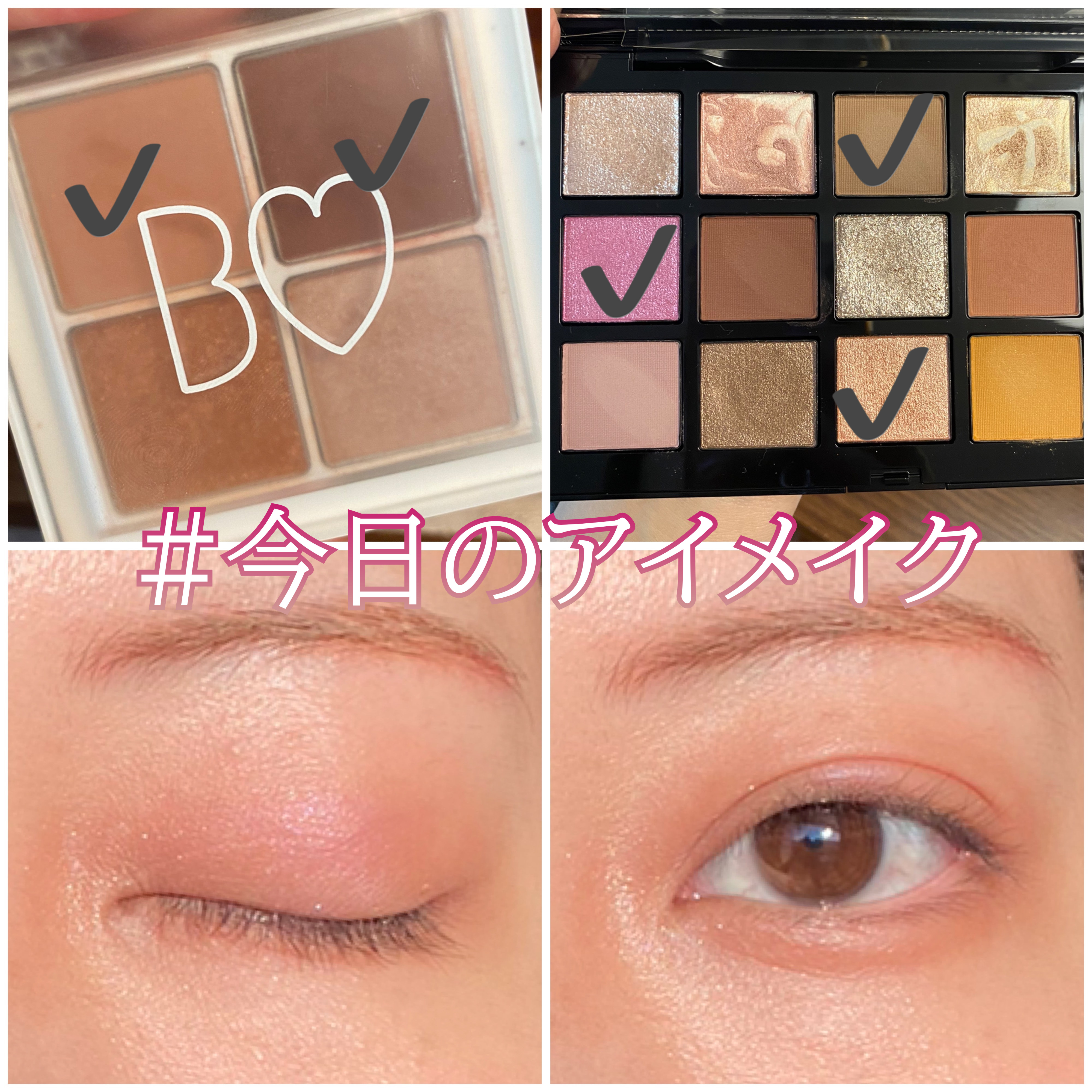 THE アイパレR/b idol/アイシャドウパレットを使ったクチコミ（1枚目）