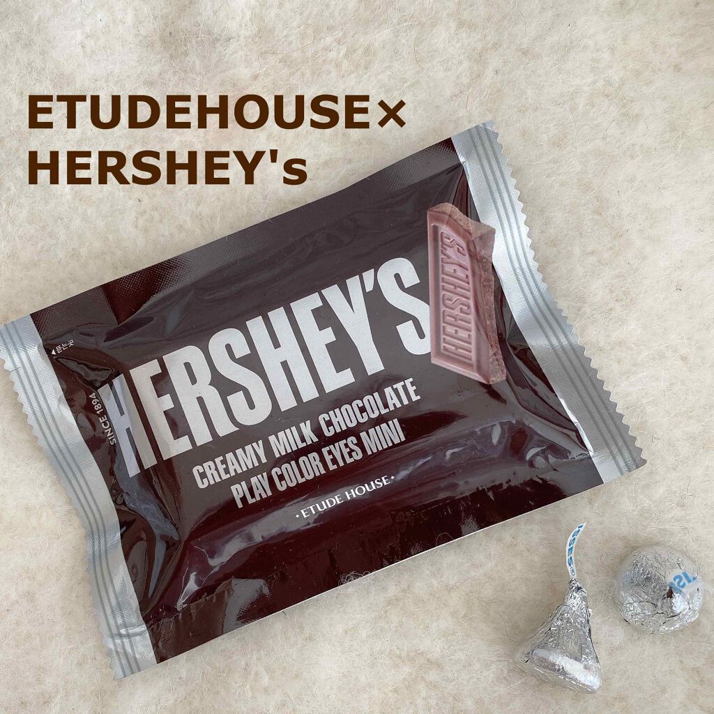 ハーシー プレイカラーアイズミニ/ETUDE/アイシャドウパレットを使ったクチコミ（1枚目）