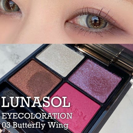 アイカラーレーション/LUNASOL/アイシャドウパレットを使ったクチコミ(1枚目)