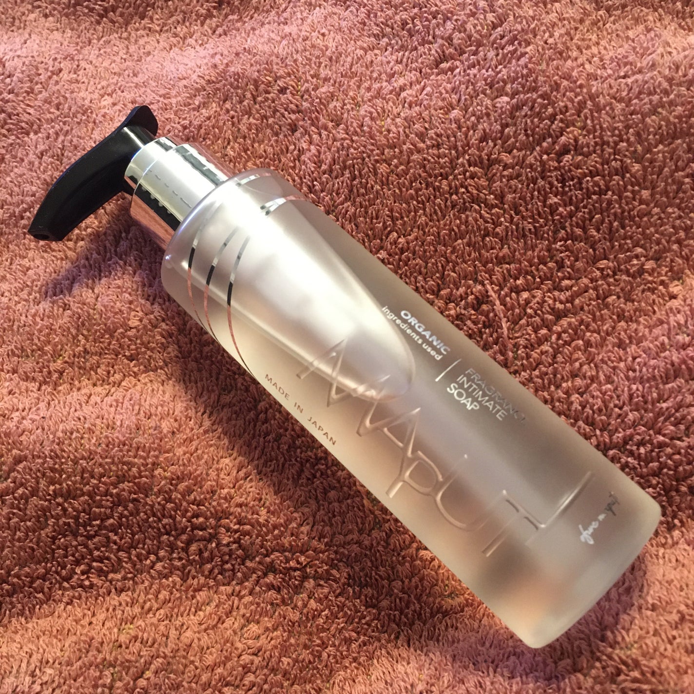 オーガニックフレグランスインティメイトソープ MAPUTI/MAPUTI/デリケートゾーンケアを使ったクチコミ(1枚目)