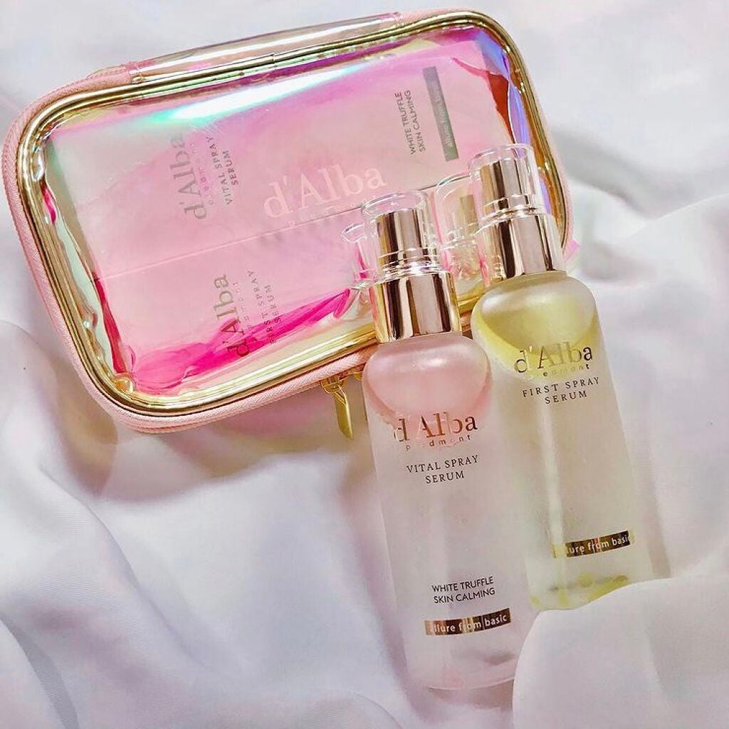 ダルバ ホワイトトリュフファーストスプレーセラム/ダルバ/ミスト状化粧水を使ったクチコミ(5枚目)