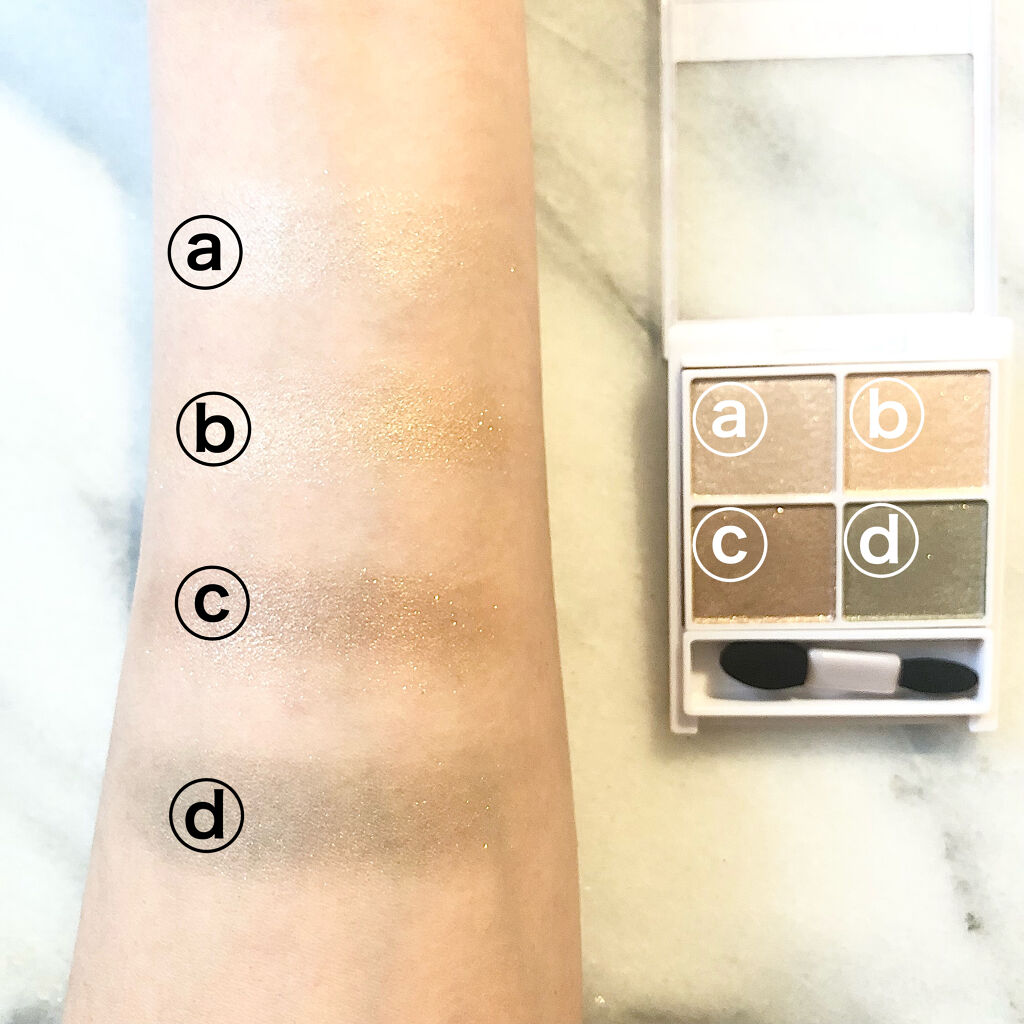 シルキースフレアイズ/キャンメイク/アイシャドウパレットを使ったクチコミ（3枚目）