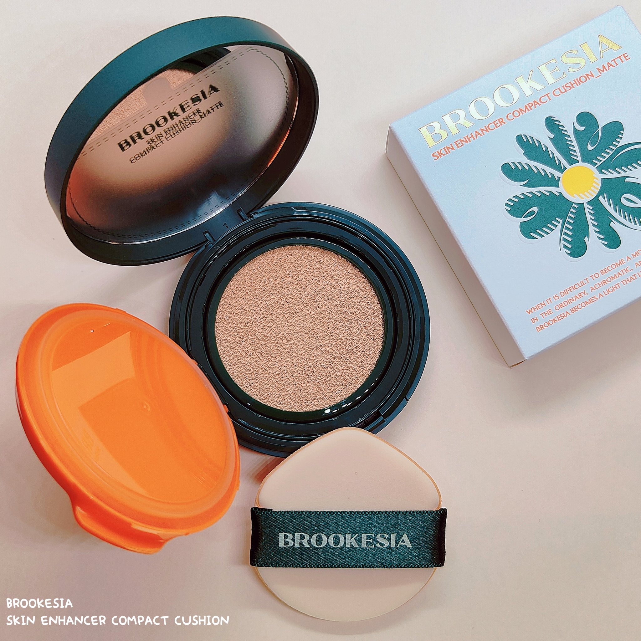 スキンエンハンサー コンパクトクッション（グロー)/BROOKESIA/クッションファンデーションを使ったクチコミ（2枚目）