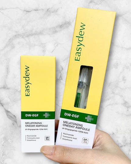 DW-EGFワンデイズアンプル/Easydew/美容液を使ったクチコミ(4枚目)