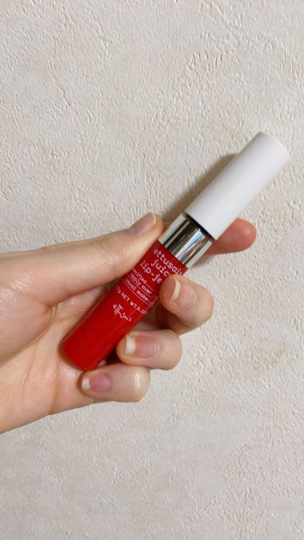 ジューシーリップジェル RD1 チェリーレッド/ettusais/リップグロスの画像