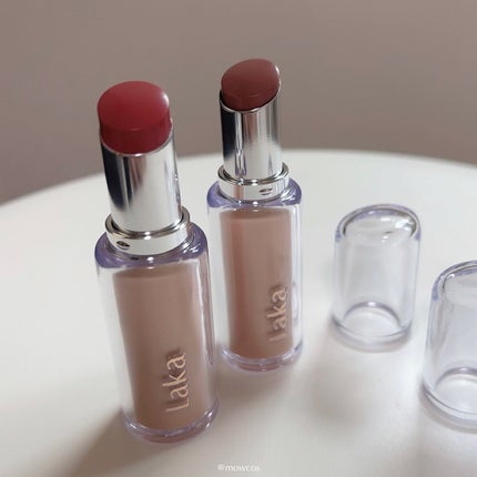 ボンディンググロウリップスティック/Laka/口紅を使ったクチコミ(1枚目)