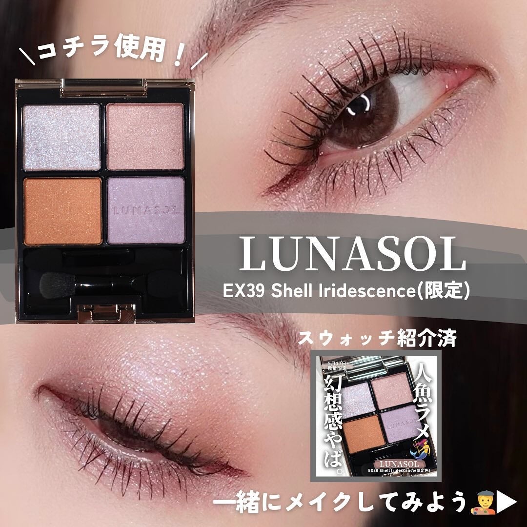 アイカラーレーション/LUNASOL/アイシャドウパレットを使ったクチコミ(2枚目)