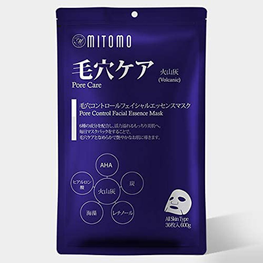 毛穴ケア フェイシャルマスク MITOMO