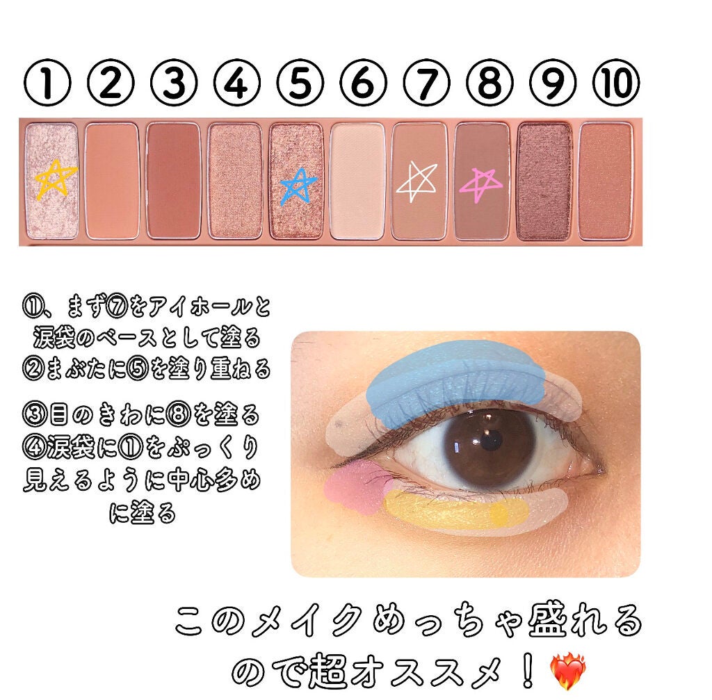 プレイカラー アイシャドウ/ETUDE/アイシャドウパレットを使ったクチコミ(4枚目)