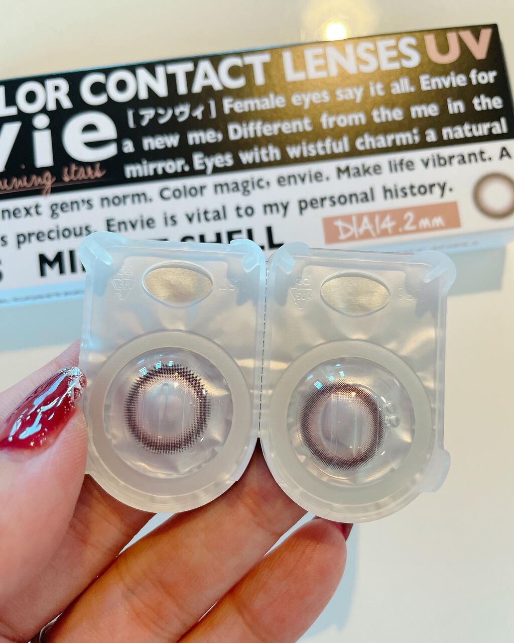 envie 1day/envie/ワンデー(1DAY)カラコンを使ったクチコミ(2枚目)