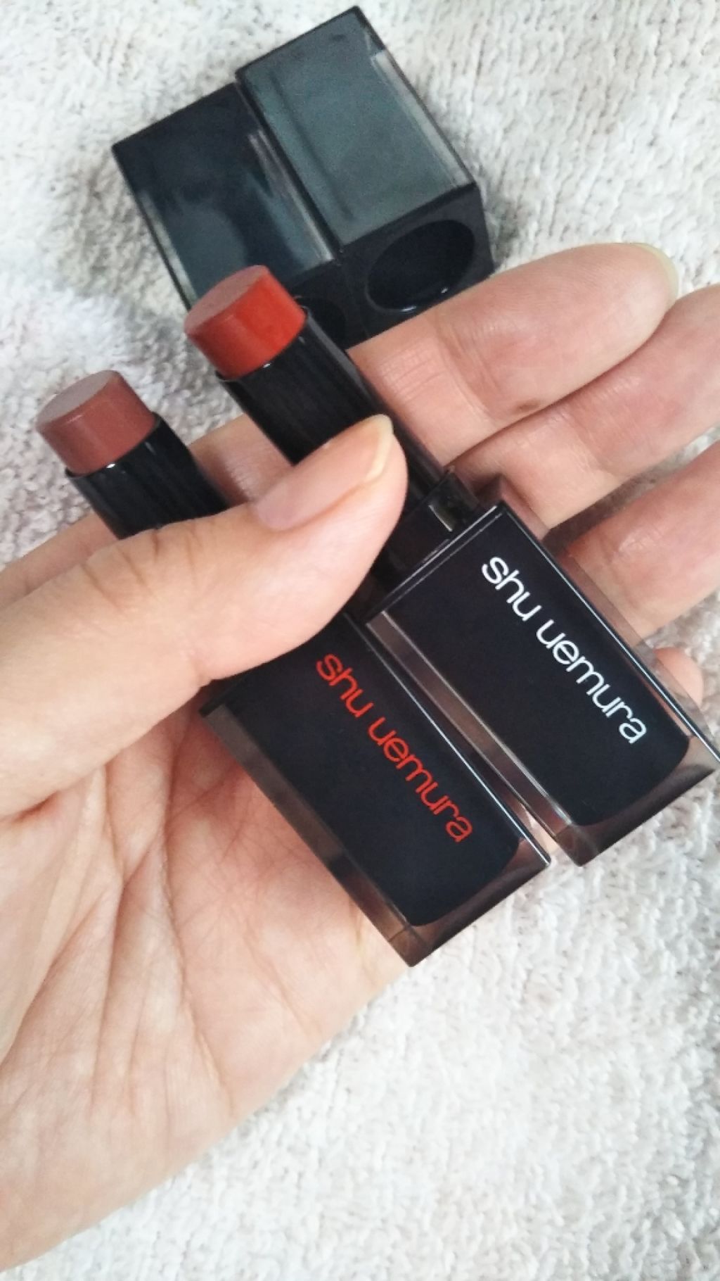 ナカタマ on LIPS 「増税前に勢いで買ってしまいました!シュウウエムラルージュアンリ..」(1枚目)