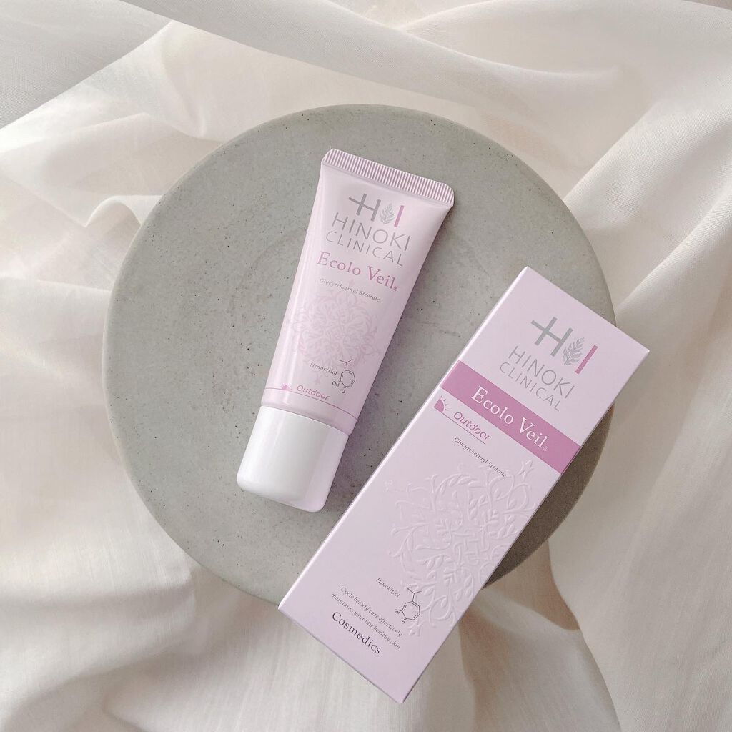 エコロヴェール/ヒノキ肌粧品/日焼け止めクリームを使ったクチコミ（1枚目）