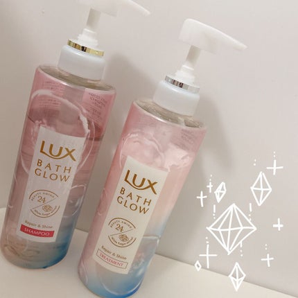 バスグロウ リペア&シャイン シャンプー/トリートメント/LUX/シャンプー・コンディショナーを使ったクチコミ(1枚目)