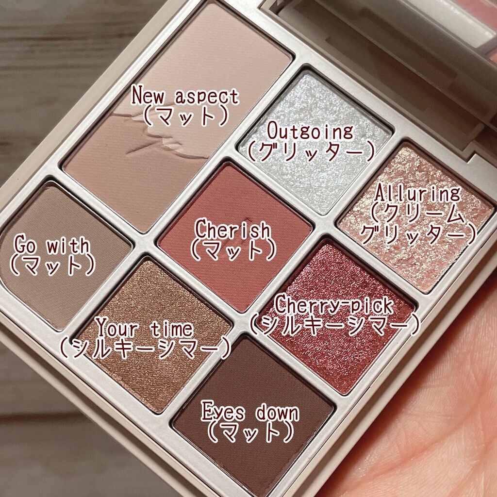 ドットオンムードアイパレット/Heart Percent/アイシャドウパレットを使ったクチコミ(3枚目)