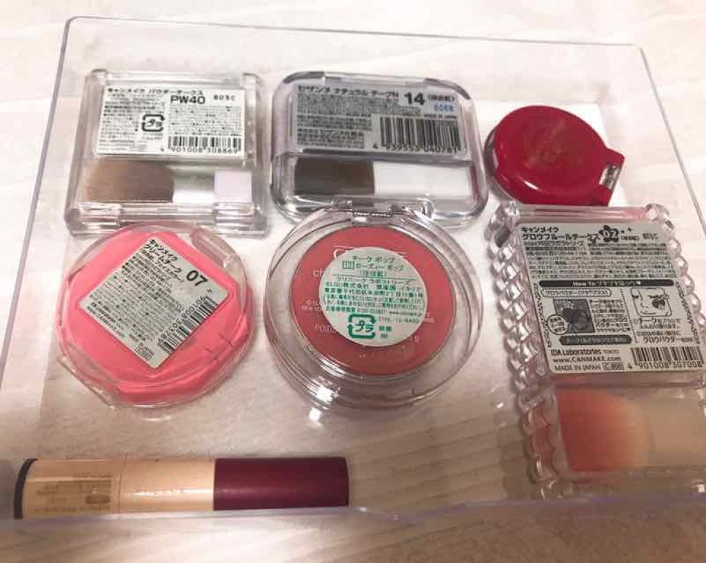 クリームチーク/キャンメイク/ジェル・クリームチークを使ったクチコミ（2枚目）