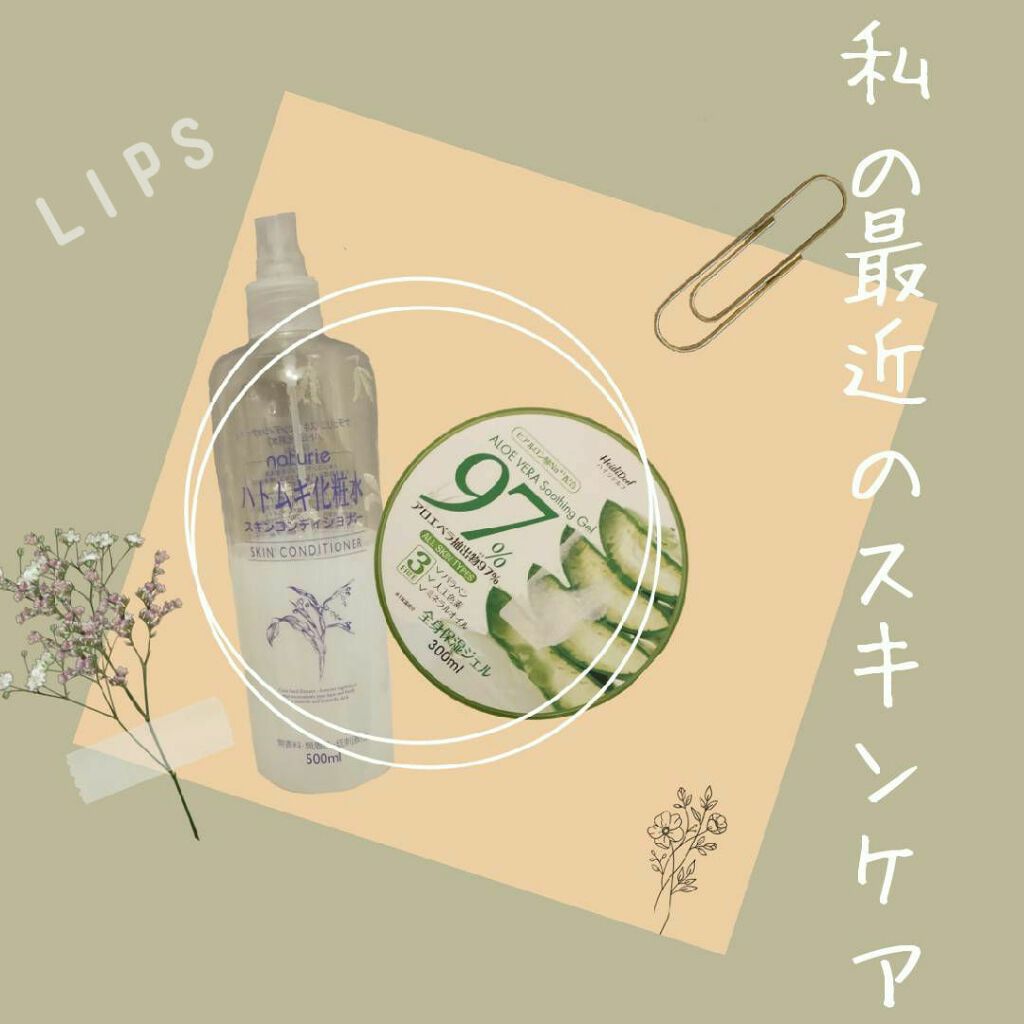 ハトムギ化粧水(ナチュリエ スキンコンディショナー R )/ナチュリエ/化粧水を使ったクチコミ(1枚目)