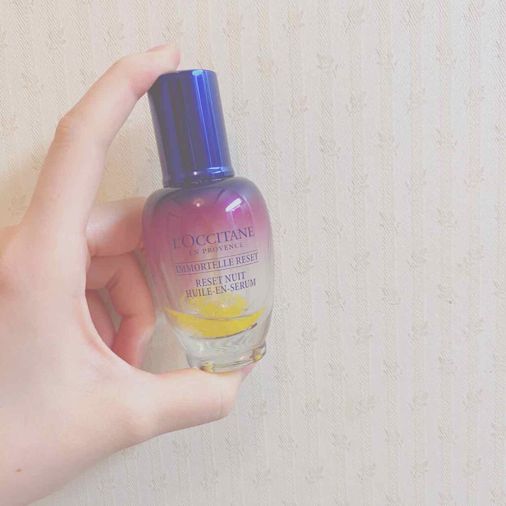 イモーテル オーバーナイトリセットセラム/L'OCCITANE/美容液を使ったクチコミ（1枚目）