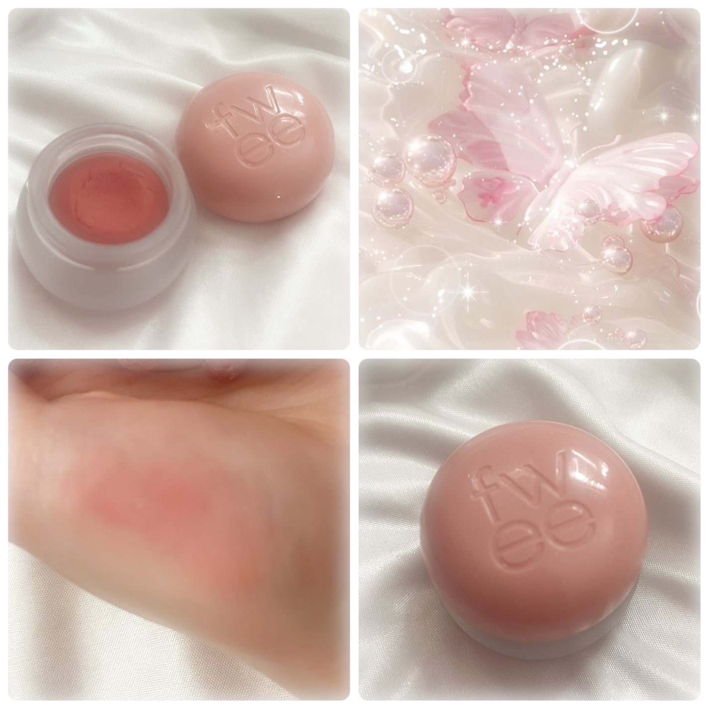 リップアンドチーク ブラーリープリンポット/fwee/口紅を使ったクチコミ(1枚目)