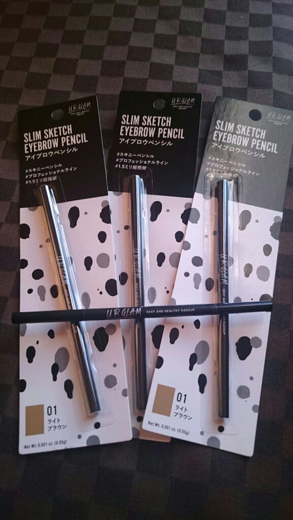 スリムスケッチアイブロウペンシル/U R GLAM/アイブロウペンシルを使ったクチコミ(1枚目)
