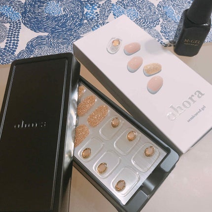 セミキュアジェルネイル(ハンド)/ohora/ネイルシールを使ったクチコミ(3枚目)