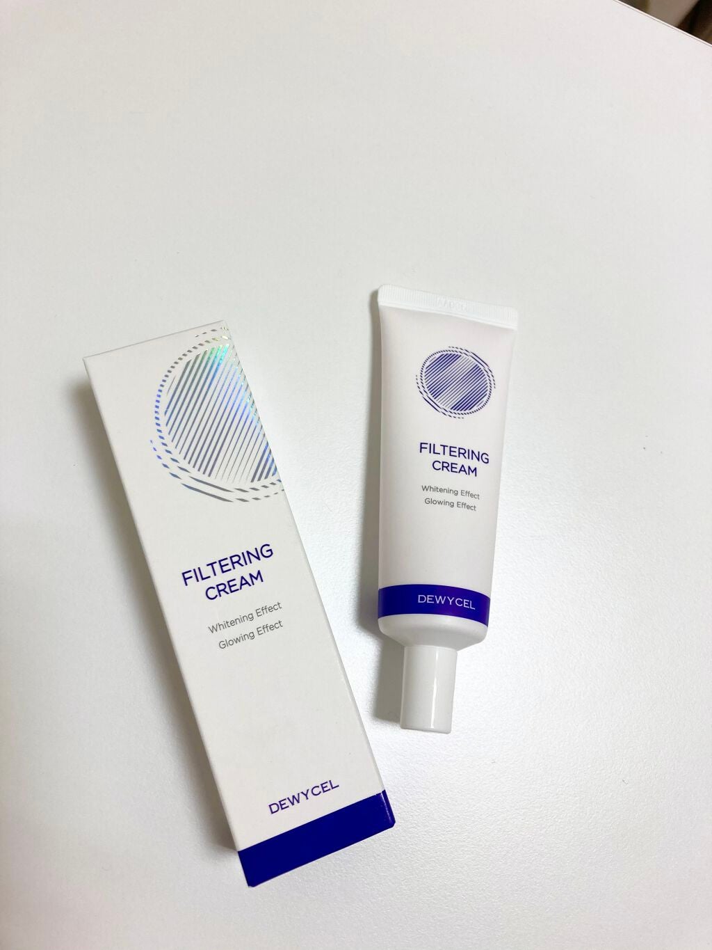 フィルタリングクリーム/DEWYCEL/日焼け止めクリームを使ったクチコミ(1枚目)
