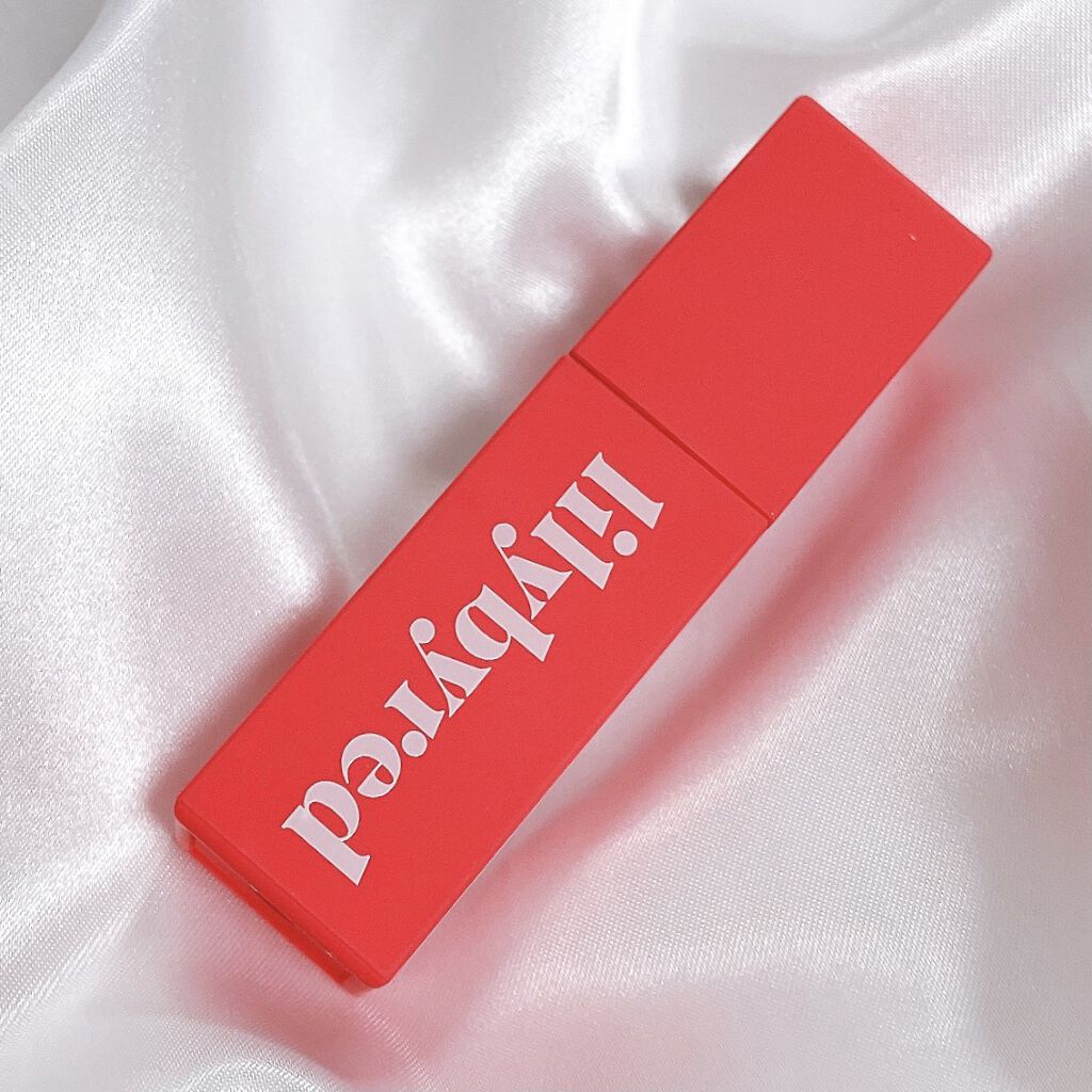 ブラッディライアー コーティングティント 03 クレバーマンガップル(Clever Mangapple)/lilybyred/リップティントを使ったクチコミ（2枚目）