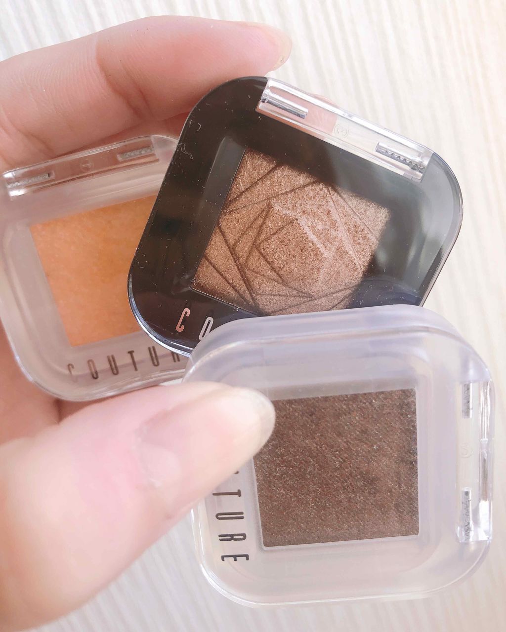 クチュールシャドウ/A’pieu/単色アイシャドウを使ったクチコミ（1枚目）