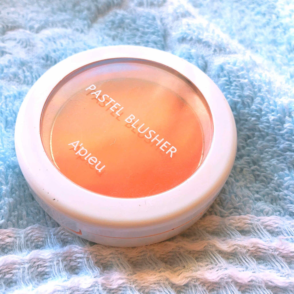 アピュー パステルブラッシャー/A’pieu/パウダーチークを使ったクチコミ（1枚目）