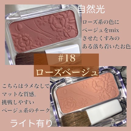 ナチュラル チークN/CEZANNE/パウダーチークを使ったクチコミ(4枚目)