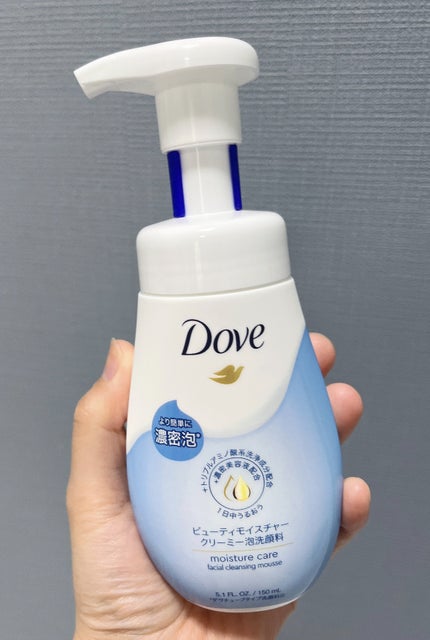 ビューティモイスチャー クリーミー泡洗顔料/ダヴ/泡洗顔を使ったクチコミ(1枚目)