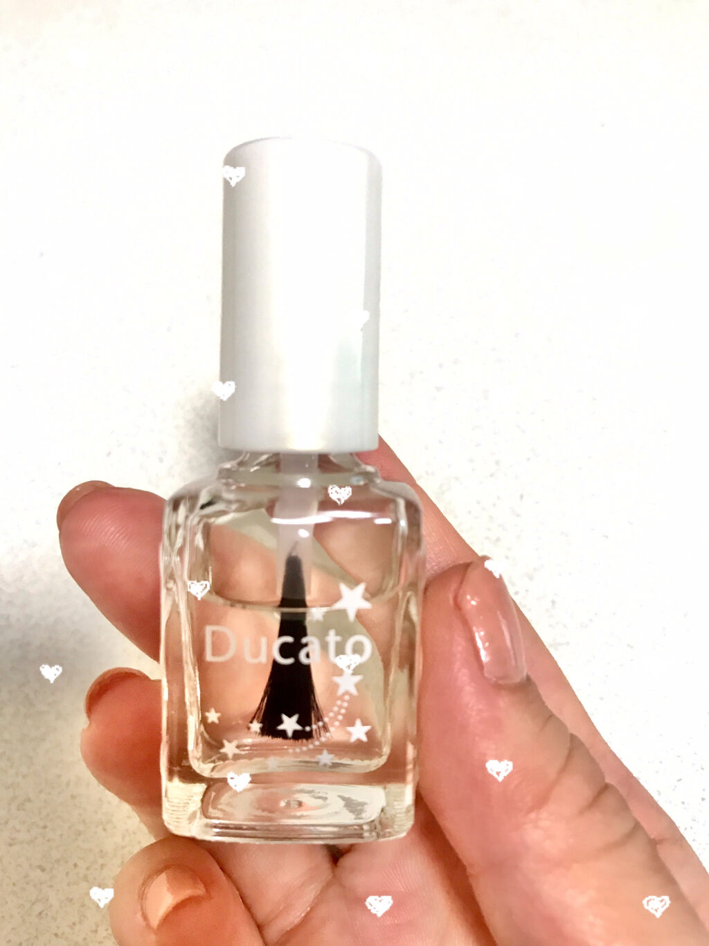 ベース＆トップコートⅡ/デュカート/ネイルトップコートを使ったクチコミ（1枚目）
