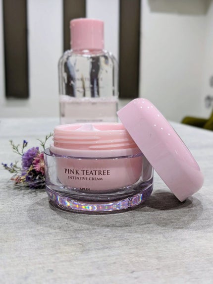 ピンクティーツリークリーム/APLIN/フェイスクリームを使ったクチコミ(1枚目)