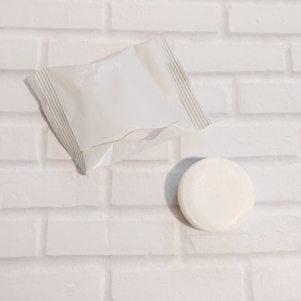 Nude ポアクレイソープ/ONLY MINERALS/洗顔石鹸を使ったクチコミ（2枚目）