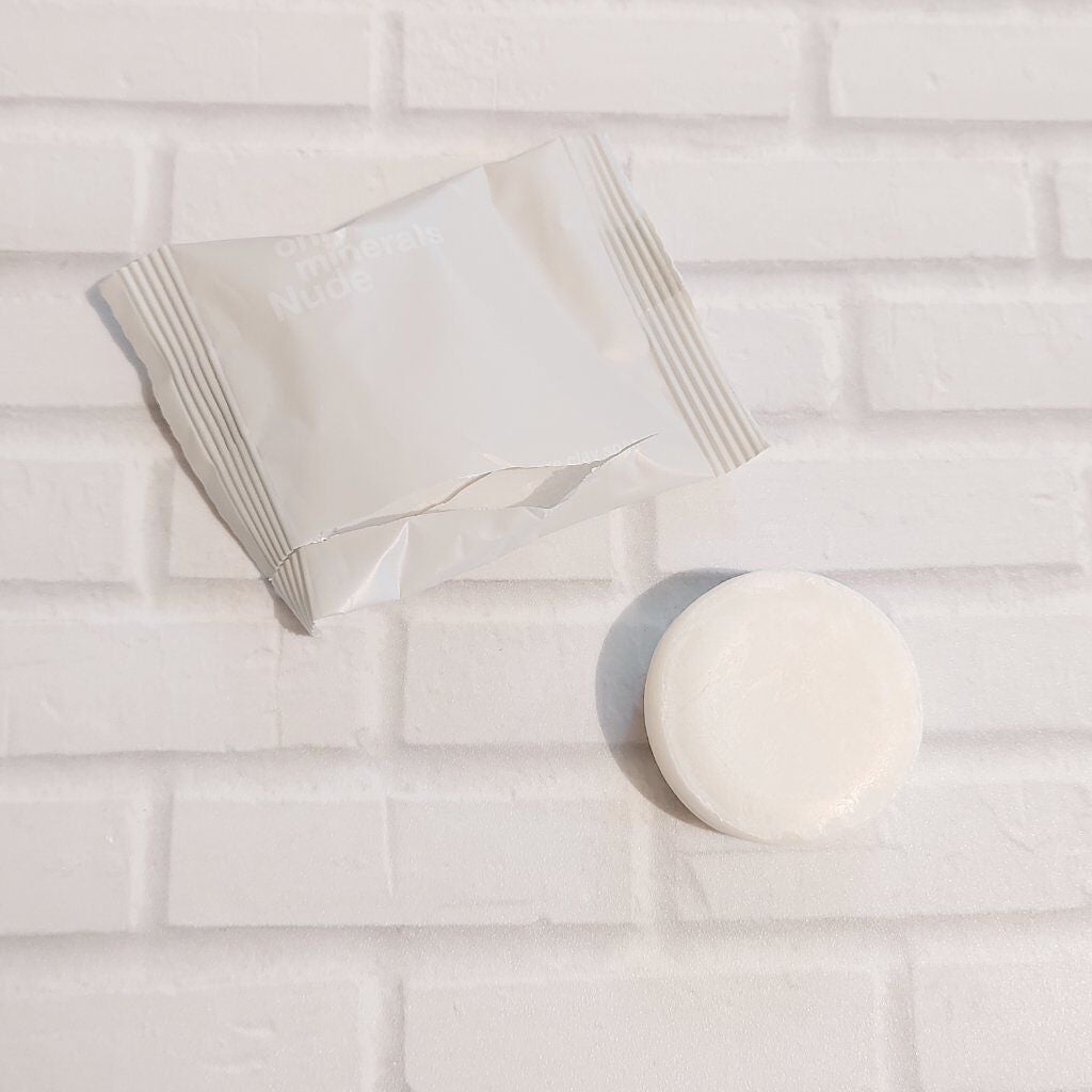 Nude ポアクレイソープ/ONLY MINERALS/洗顔石鹸を使ったクチコミ(2枚目)