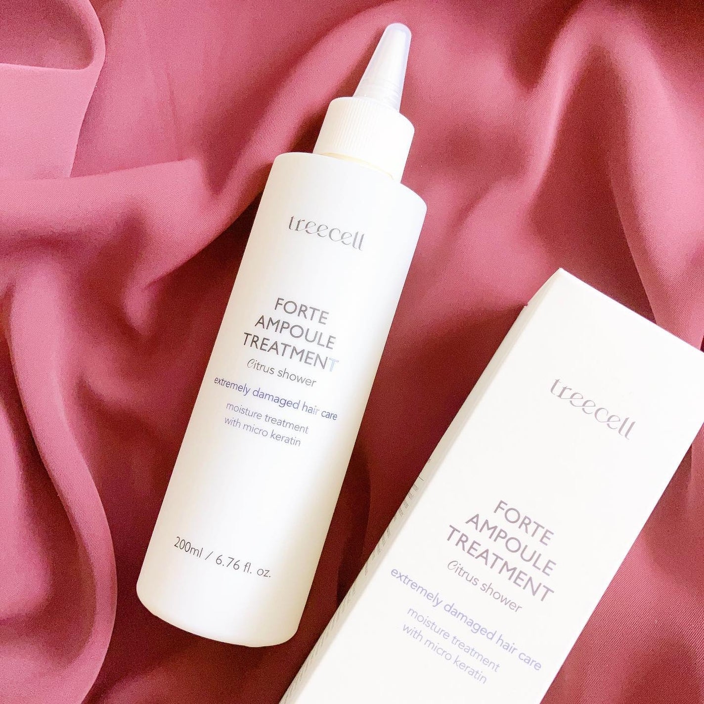 フォルテ アンプル トリートメント/treecell/洗い流すヘアトリートメントを使ったクチコミ(1枚目)
