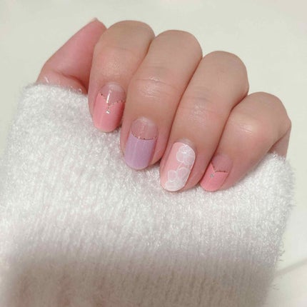 ジェルネイルシール/キャンドゥ/ネイルシールを使ったクチコミ(2枚目)