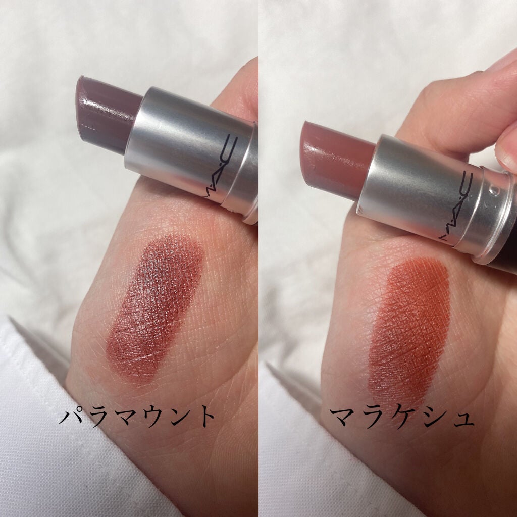 リップスティック/M・A・C/口紅を使ったクチコミ(2枚目)