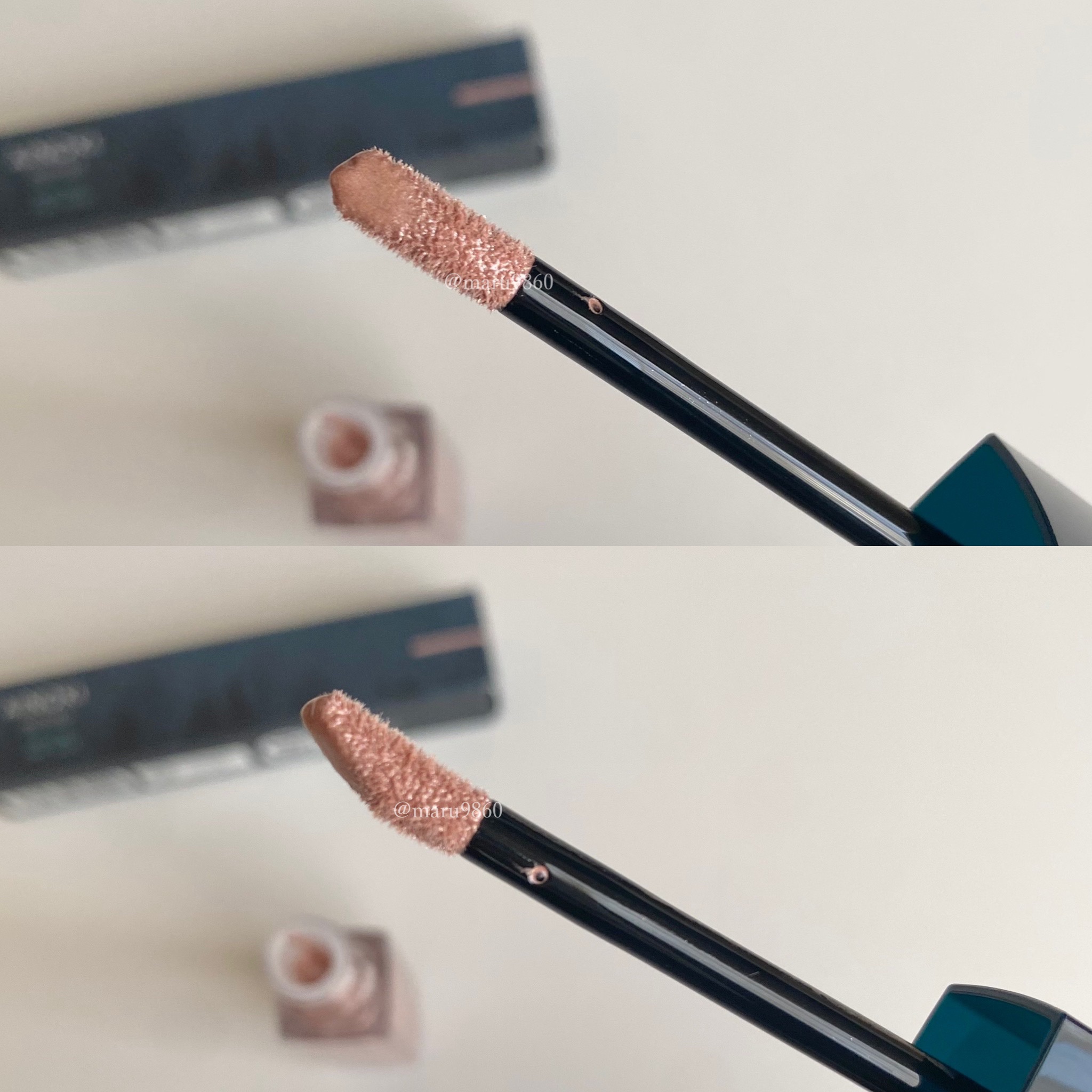 フォレスト フィール シアー リキッド/AINOKI mebuki/リキッドアイシャドウを使ったクチコミ（3枚目）