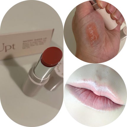 Upt WATERY SHEER LIP /Upt/口紅を使ったクチコミ(2枚目)