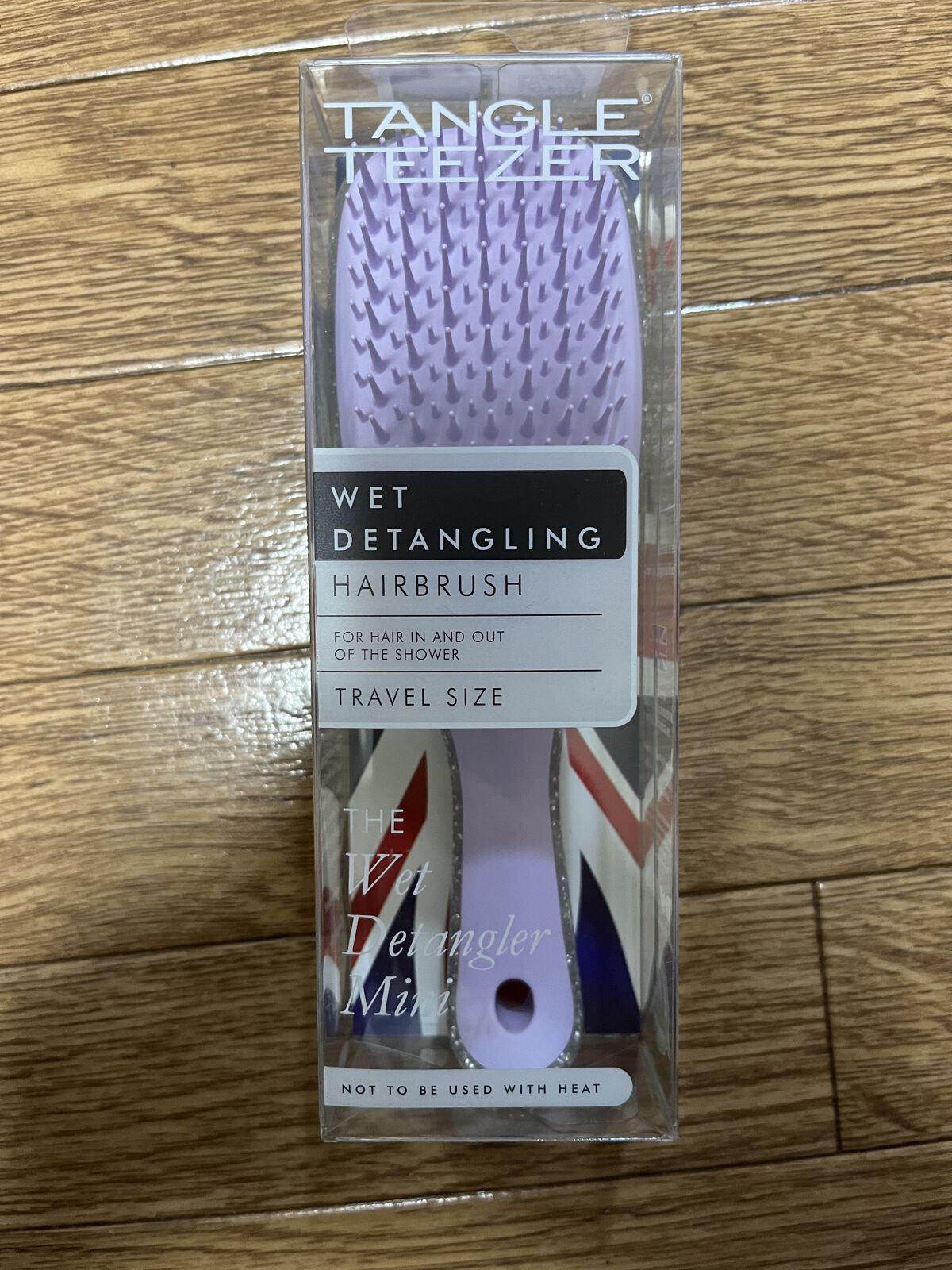 タングルティーザー ザ・アルティメットディタングラー ミニ アイリススパークル/TANGLE TEEZER/ヘアブラシを使ったクチコミ（1枚目）