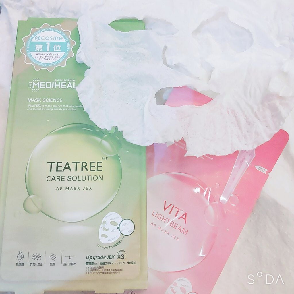 N.M.FアクアアンプルマスクJEX/MEDIHEAL/シートマスク・パックを使ったクチコミ(2枚目)
