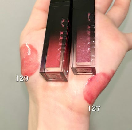 ボリュームパールキッスグロス/Dinto/リップグロスを使ったクチコミ(8枚目)