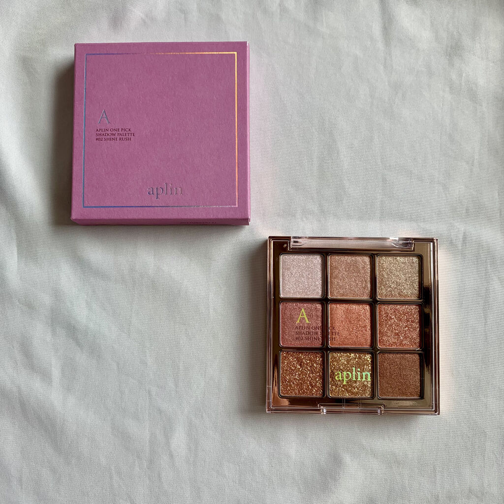 ワンピックアイシャドウパレット/APLIN/アイシャドウパレットを使ったクチコミ（2枚目）