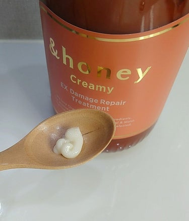 Creamy EXダメージリペアシャンプー1.0/ヘアトリートメント2.0/&honey/シャンプー・コンディショナーを使ったクチコミ（3枚目）