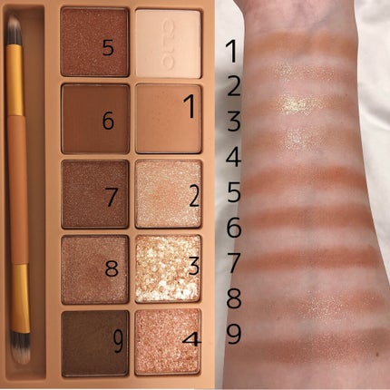 プロ アイ パレット/CLIO/アイシャドウパレットを使ったクチコミ(3枚目)