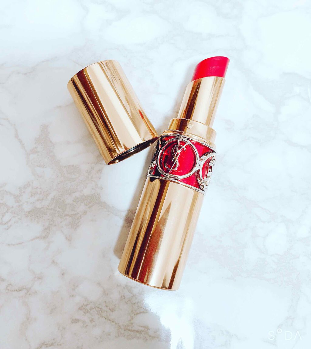 ルージュ ヴォリュプテ シャイン/YVES SAINT LAURENT BEAUTE/口紅を使ったクチコミ(1枚目)